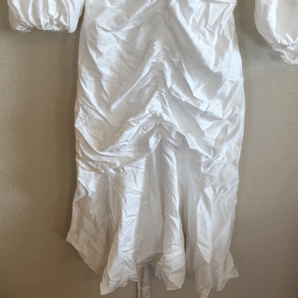 Amur Malika Midi Dress in White - Picture 7 of 15